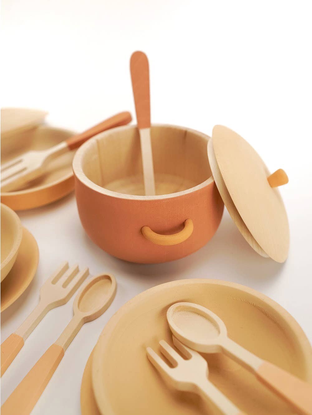 SABO concept - Wholesale Toy Feeding Set - Kids - Tableware set / Flower3