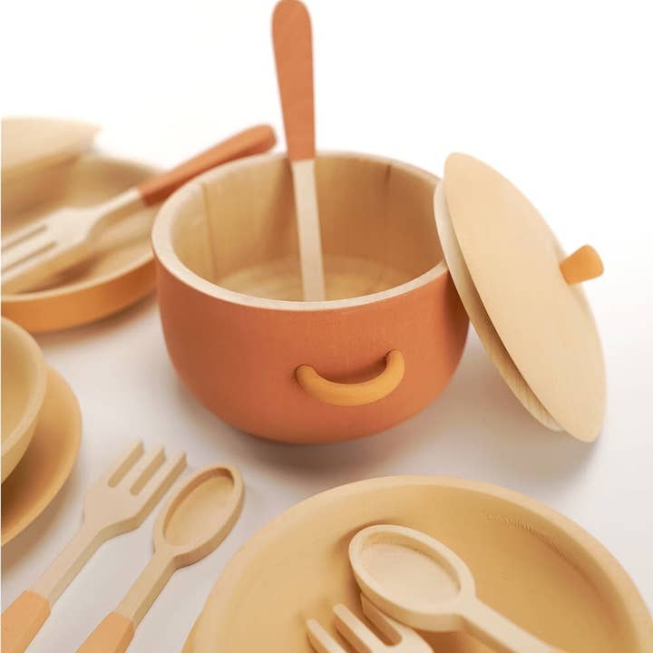 SABO concept - Wholesale Toy Feeding Set - Kids - Tableware set / Flower3