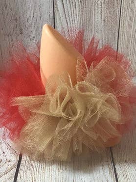 Rode en gouden tutu-enkelbandjes met ruches voor wholesale door Envy Her Dreams