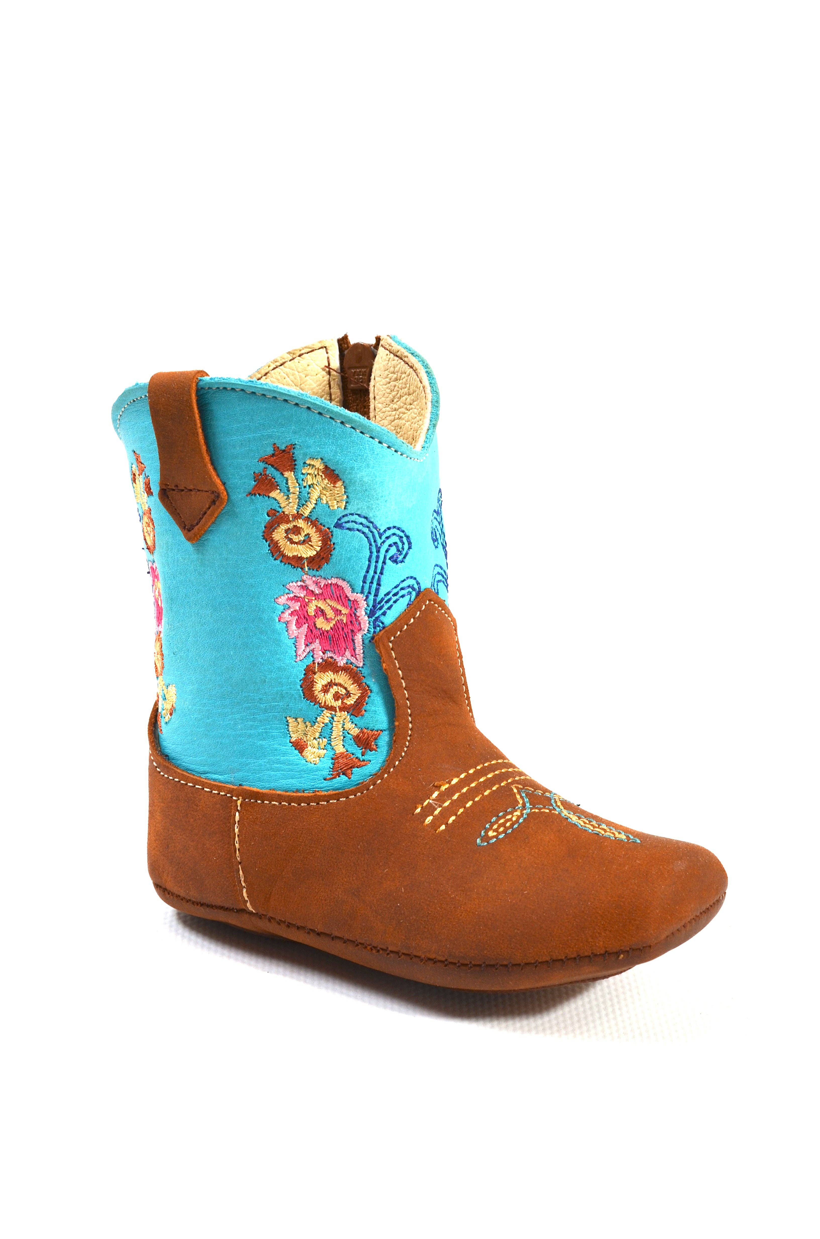 RedHawk Boot Co. – Großhandel Stiefeletten – Babys – 354 TÜRKIS, WEICHE BABYSCHUHE1