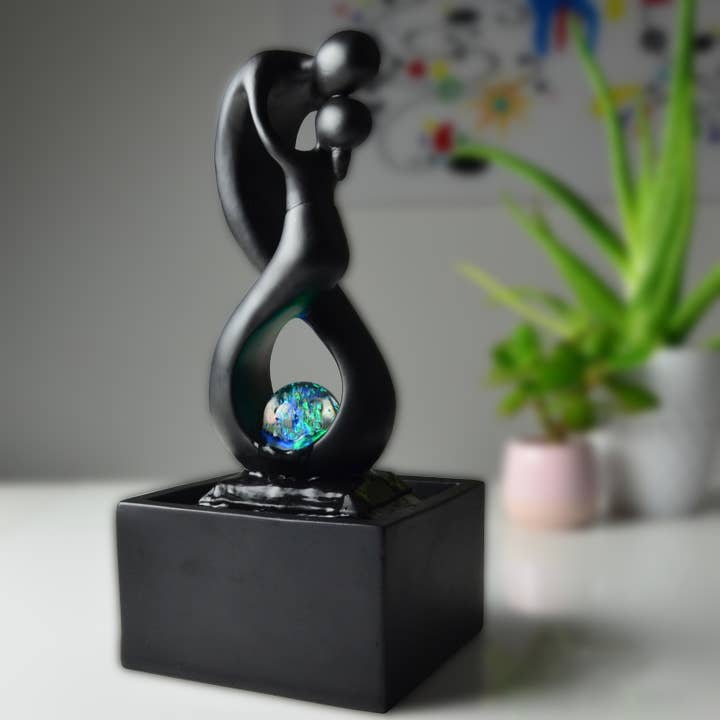 Zen'Arôme - Wholesale Decorative tabletop object - Modern Indoor Fountain Amor Noir Gift Idea10