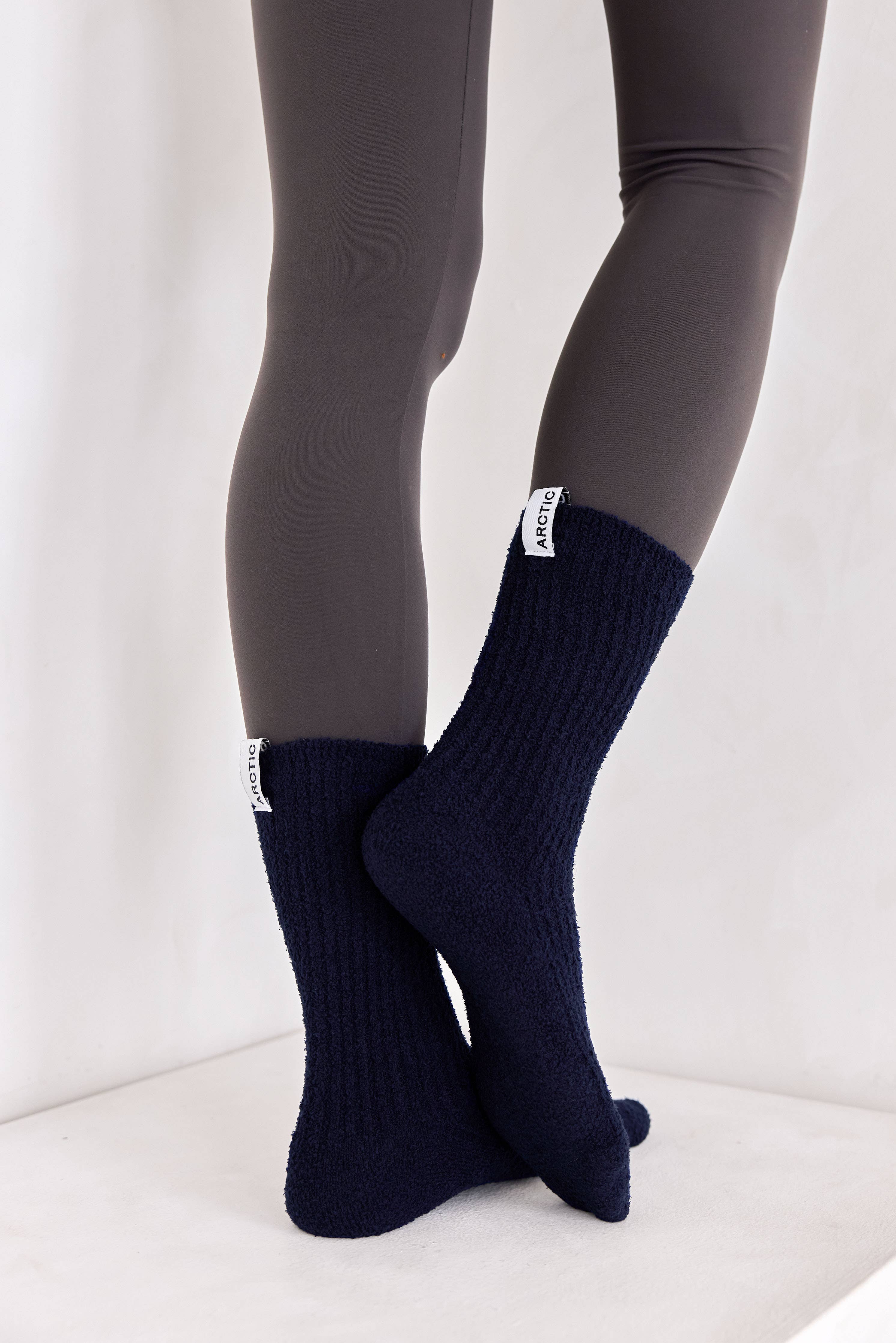 ARCTIC FOX & CO. - Wholesale Socks - Women's - Cosy Socks - 100% Recycled - Navy - AW254