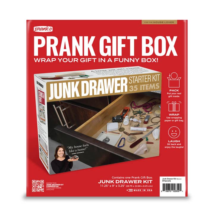 Prank geschenkdoos met starterskit voor rommel voor wholesale door Prank-O