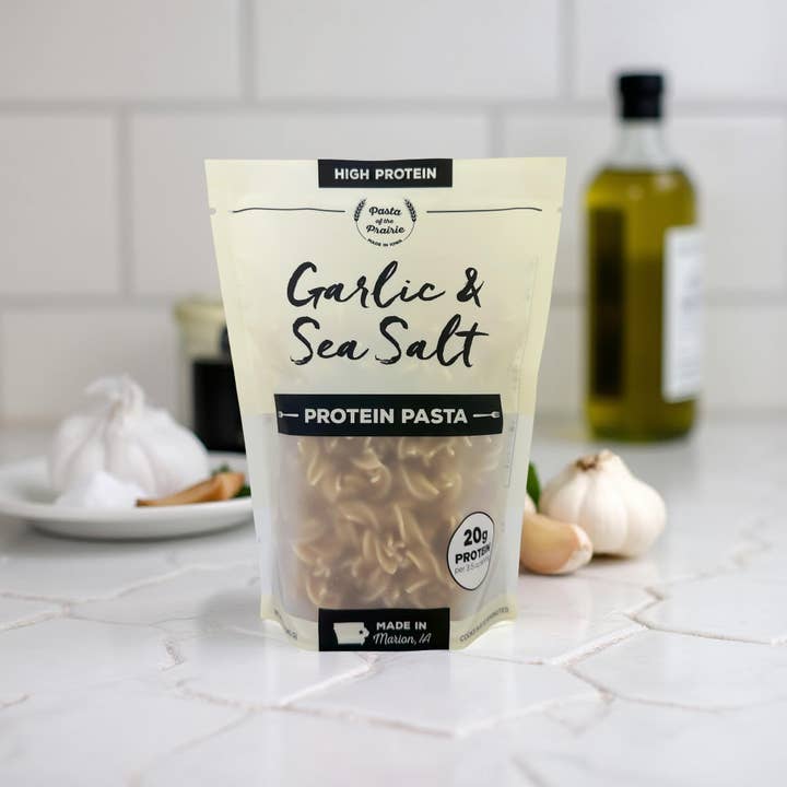 Pasta of the Prairie - Wholesale Pasta - Garlic & Sea Salt High Protein Pasta2