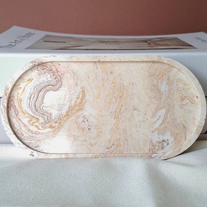 Ovalt höstfat för wholesale av Flor de Luz | Velas & Decoração