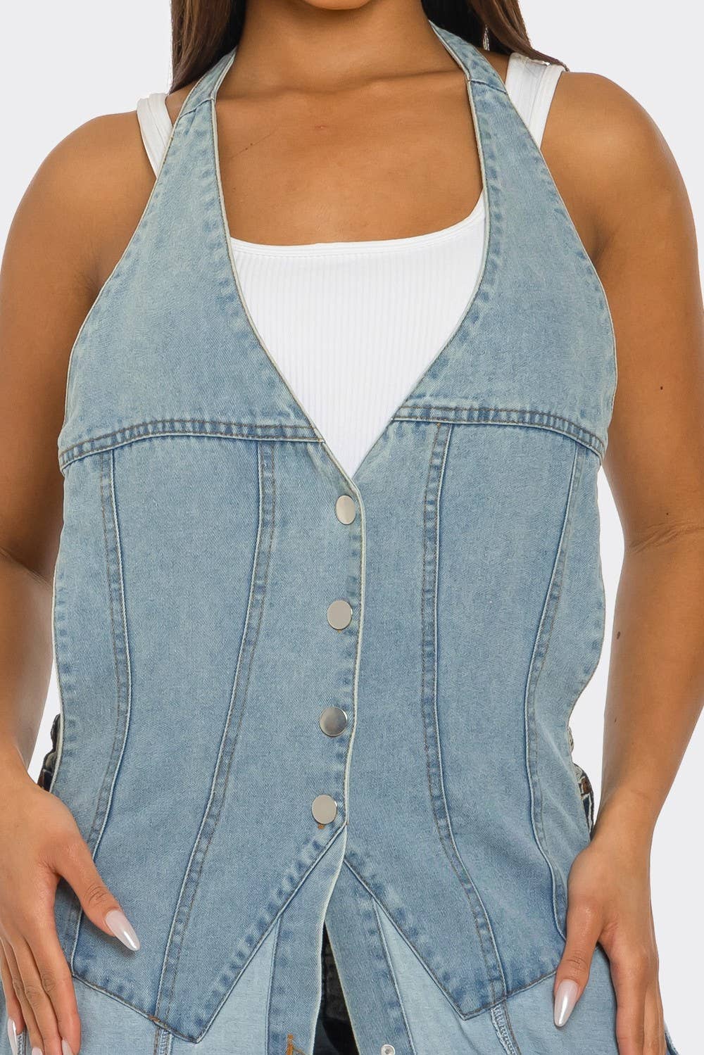 Athina Collection – wholesale Denim jacket – Women's – The Trinity Denim Transformer10