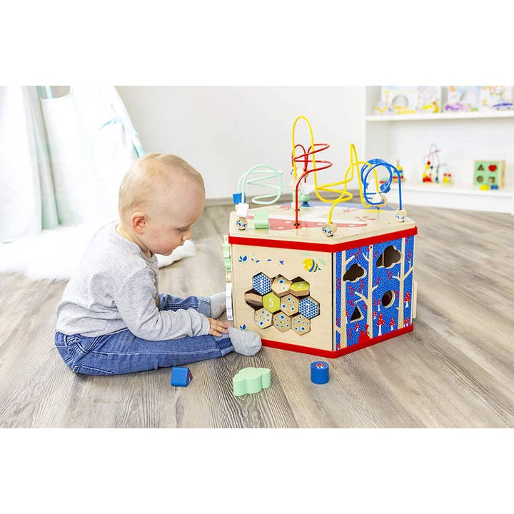 Hauck Toys - Wholesale Wood Toy - Kids - Small Foot Activity XL Center Sweet Little Bug Theme