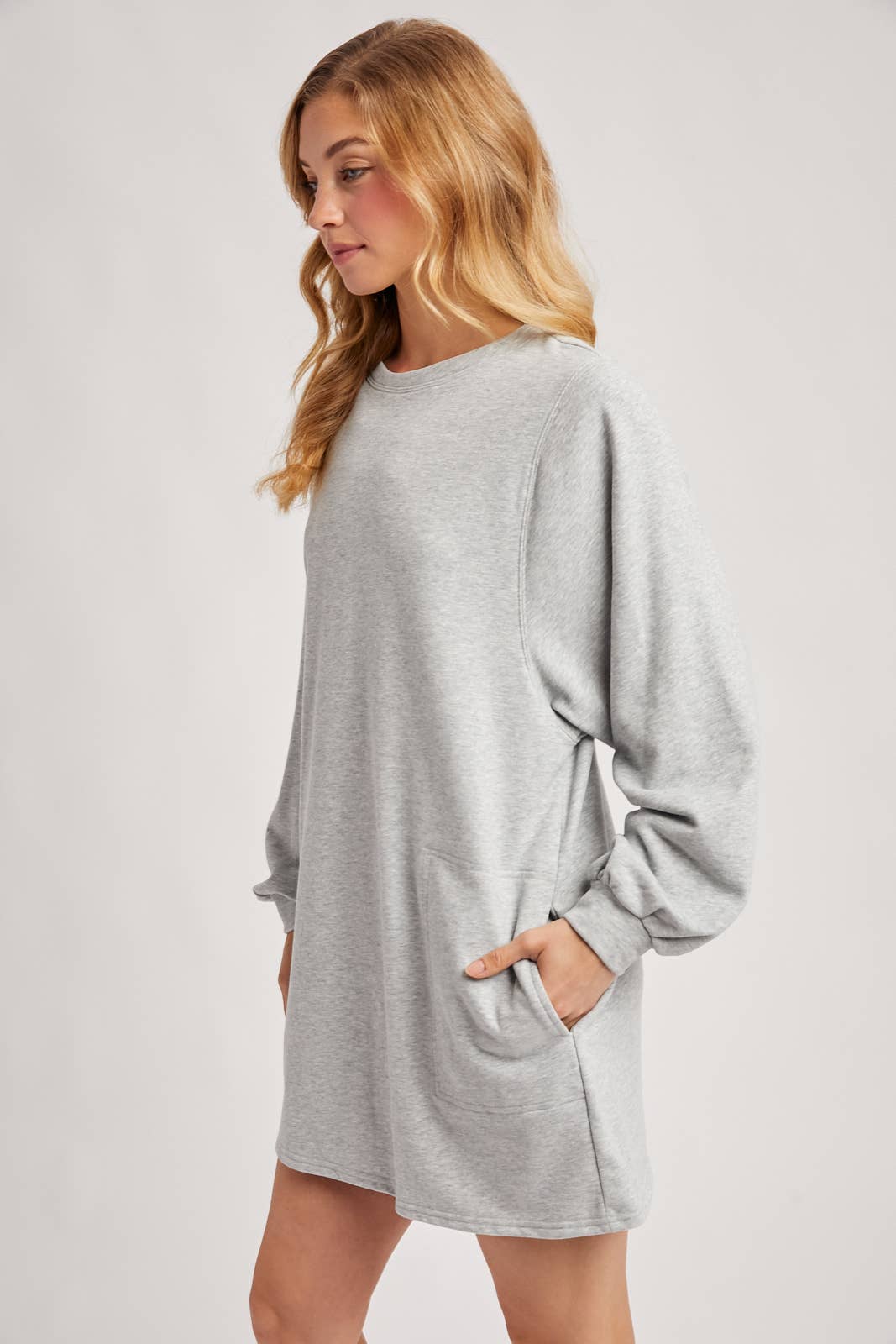 Bluivy - Vente Robe – femme - Robe mini en french terry3