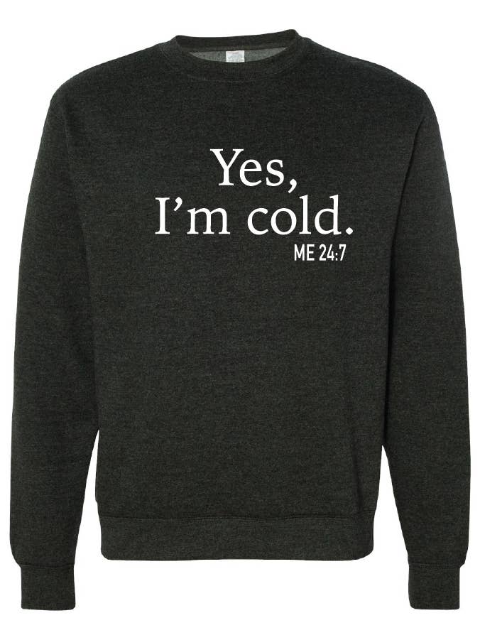 Oui, je suis Cold Crewneck pour la vente par Local Soul LLC