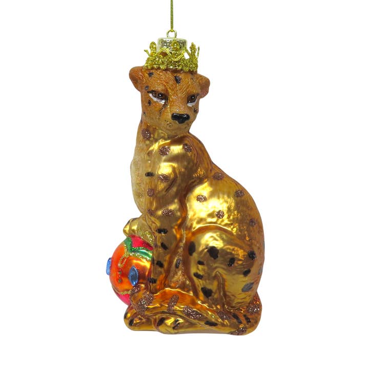 Circus Leopoard Orn for wholesale by December Diamonds