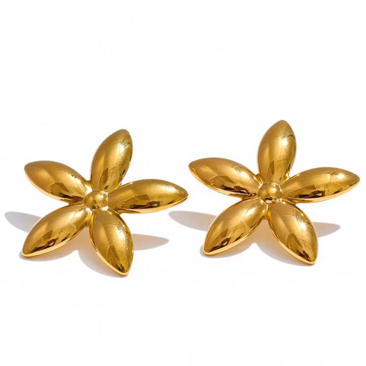 Folie à Trois - Wholesale Stud/Post Earrings - Flores EARRINGS3