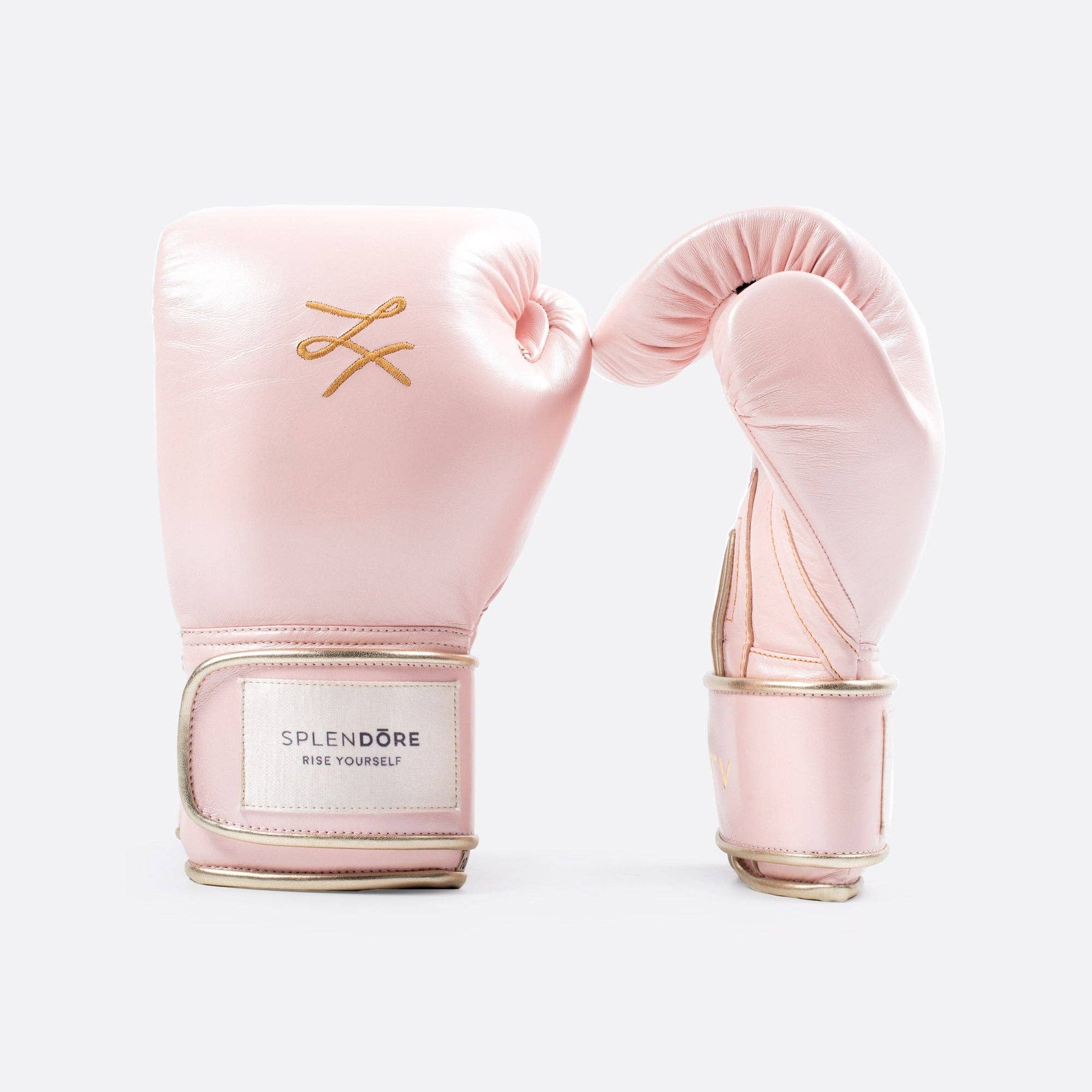 SPLENDORE – wholesale Fitness equipment – PINK LEATHER BOXING GLOVES FOR WOMEN4