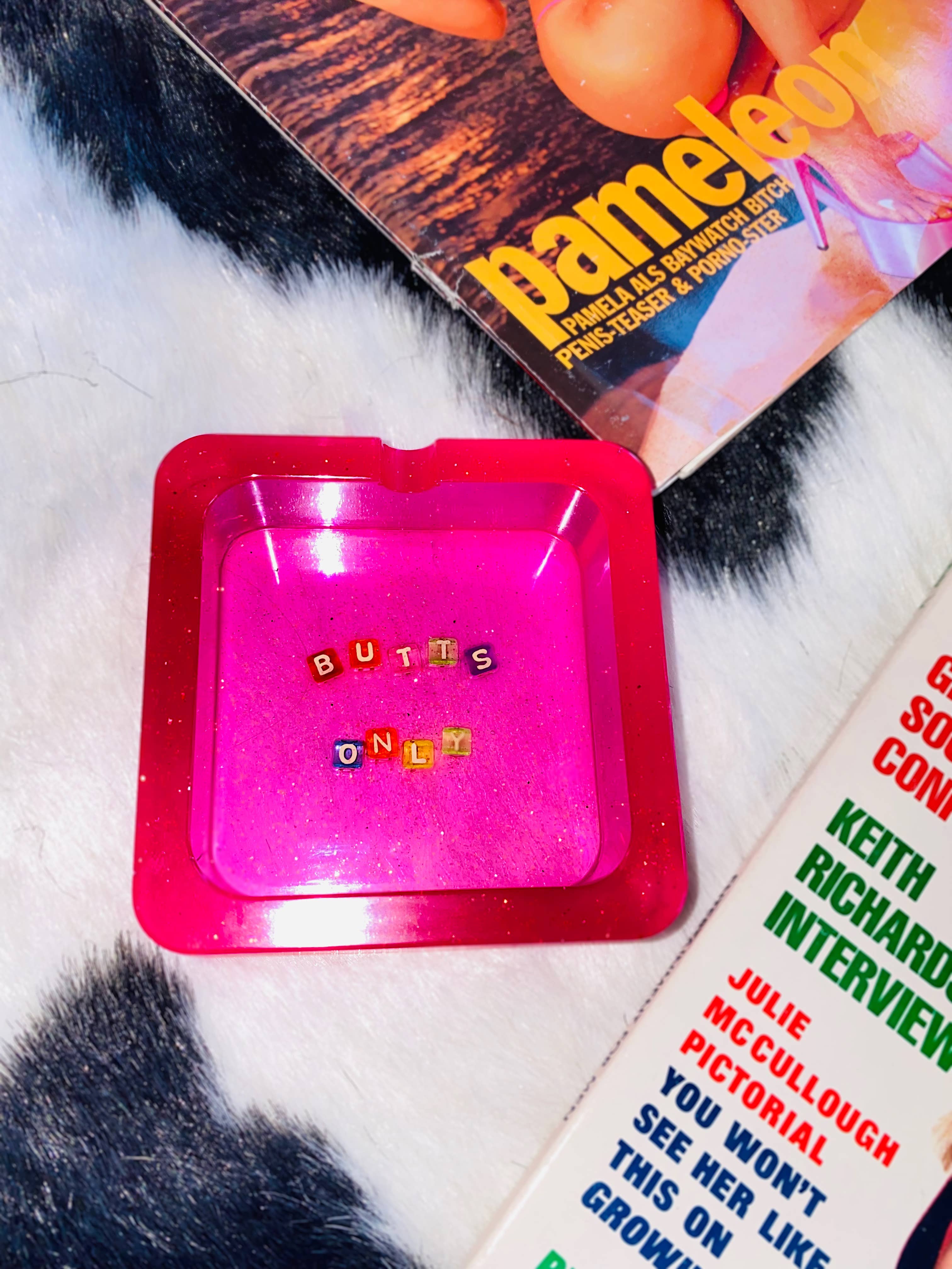 Rosemilk Resin - Wholesale Ashtray - 'Butts only' Tray1