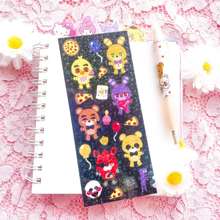 Basura Gang - Wholesale Sticker - Animatronic Sticker Sheet