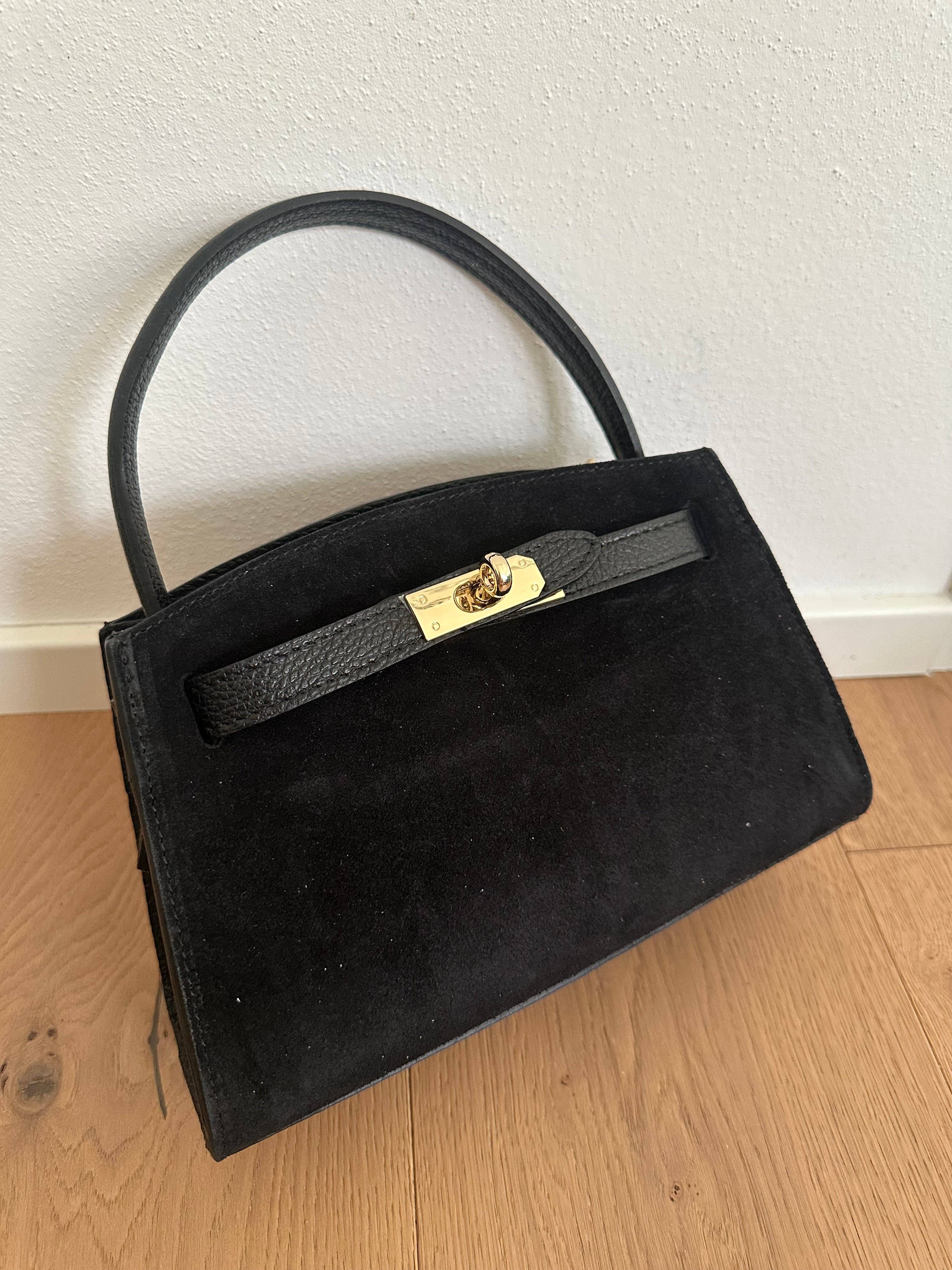 Zhade - Wholesale Top Handle Bag - Women's - AMELIA small- suede8