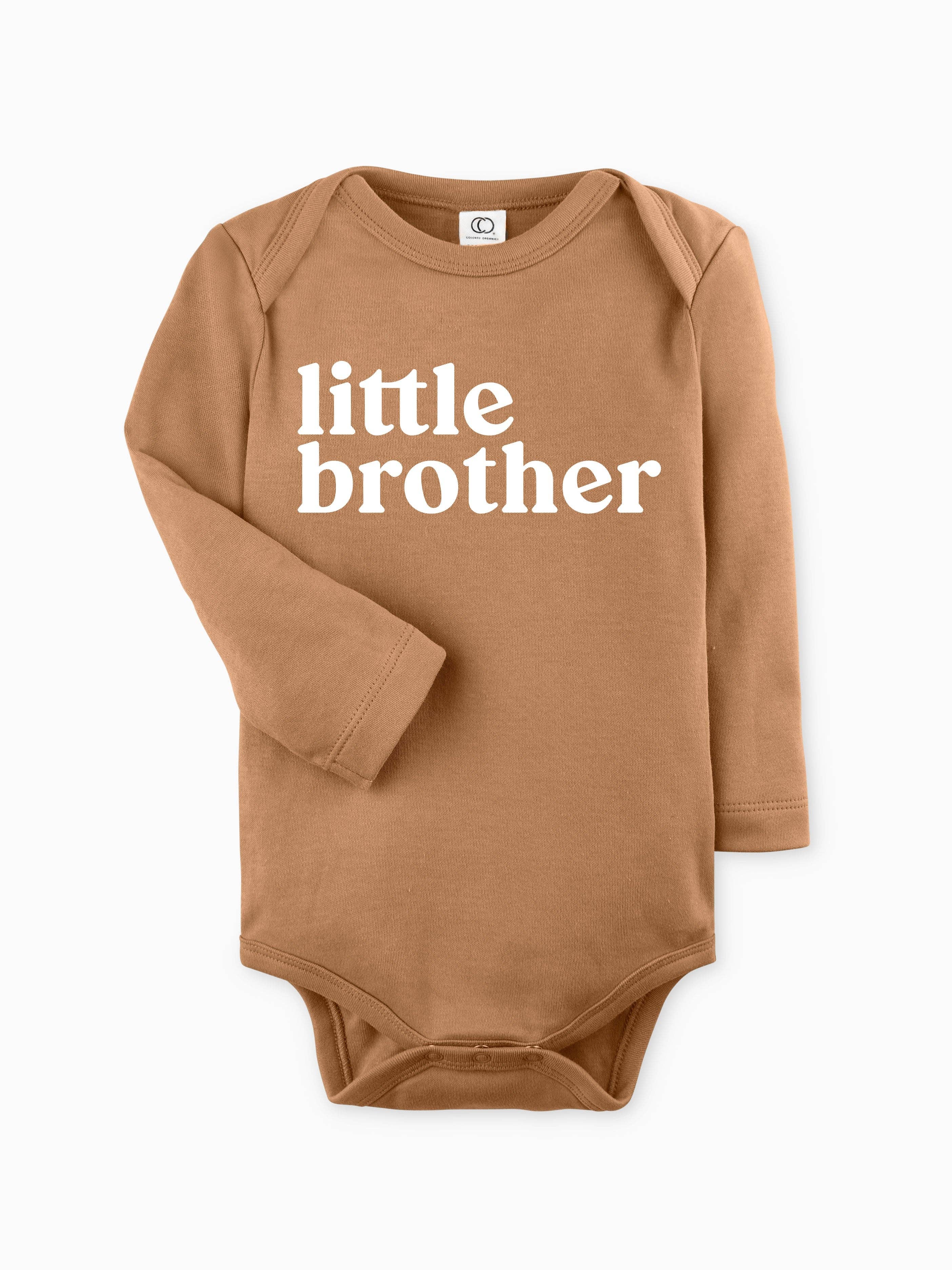 Verita Culture - Wholesale Bodysuit (Non-Footed) - Baby - Organic Cotton Little Brother Boy Bodysuit2