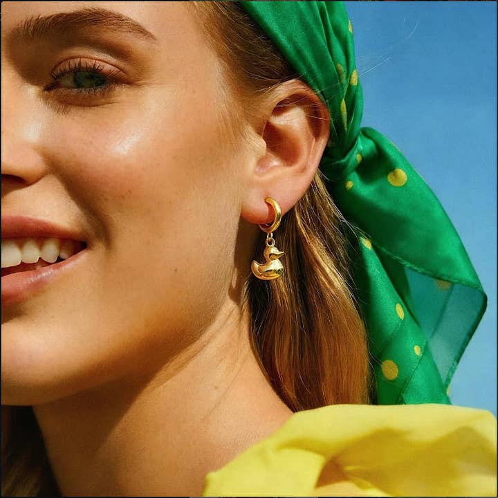 Anneday - Wholesale Dangle Earrings - Lucky Duck Earring1