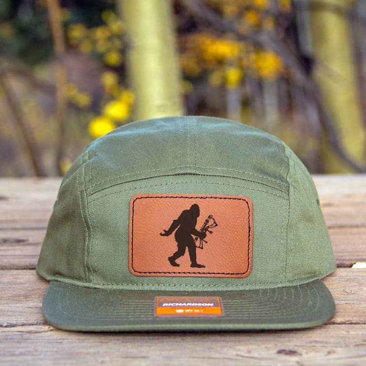 Sasquatch Archery Bow Hunting Hat, 5 Panel, Adjustable for wholesale by Hinterland Outdoors
