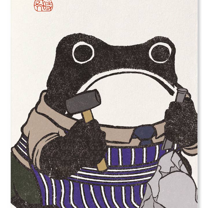 SCULPTOR EZEN FROG: kunstafdruk voor wholesale door Ezen Trade