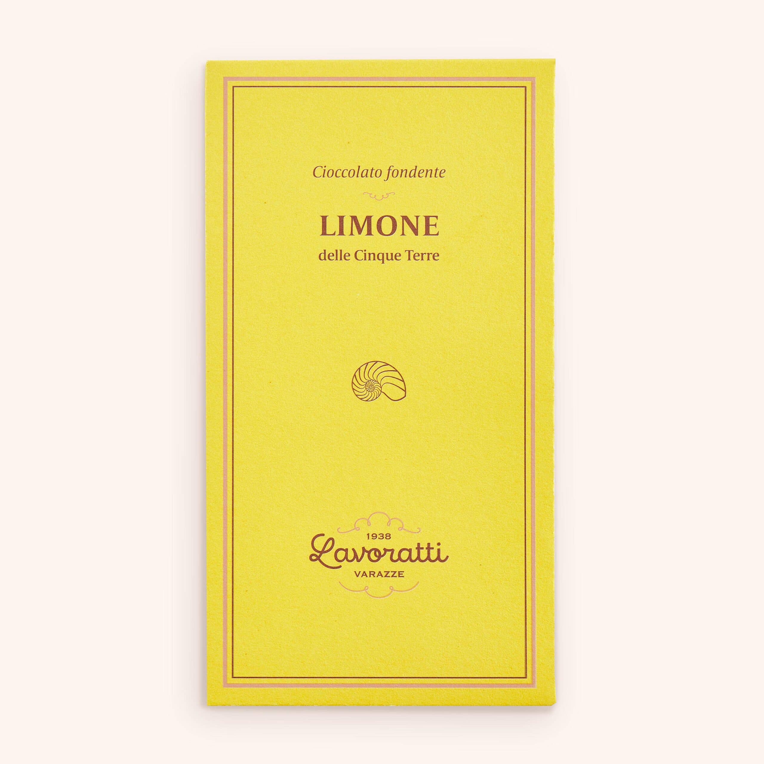 Cioccolato Lavoratti 1938 - Vente Barre chocolatée - Tablette de chocolat noir Cinque Terre au citron 80 g7
