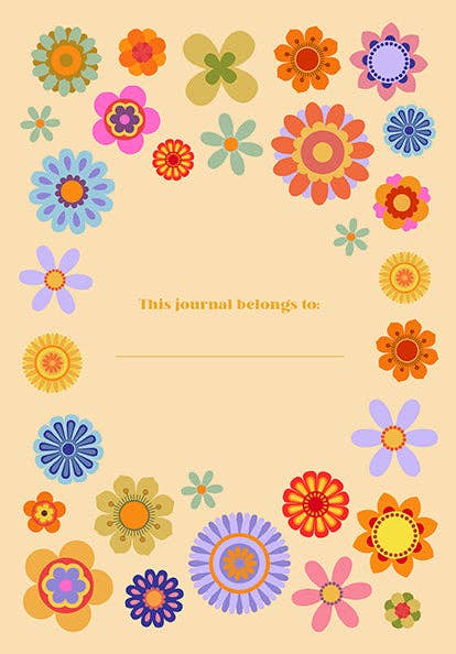 Insight Editions - #1 Pop Culture Publisher - Vente Journal intime - Journal brodé de fleurs I'm a Delicate F*cking1