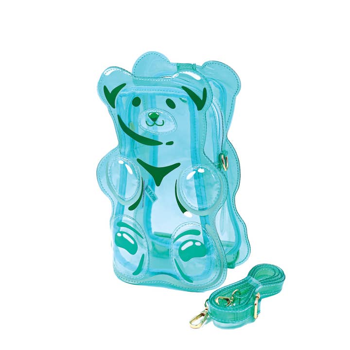 Bewaltz – wholesale Crossbody-väska – Barn – Geléhandväska Gummibjörn-Mint