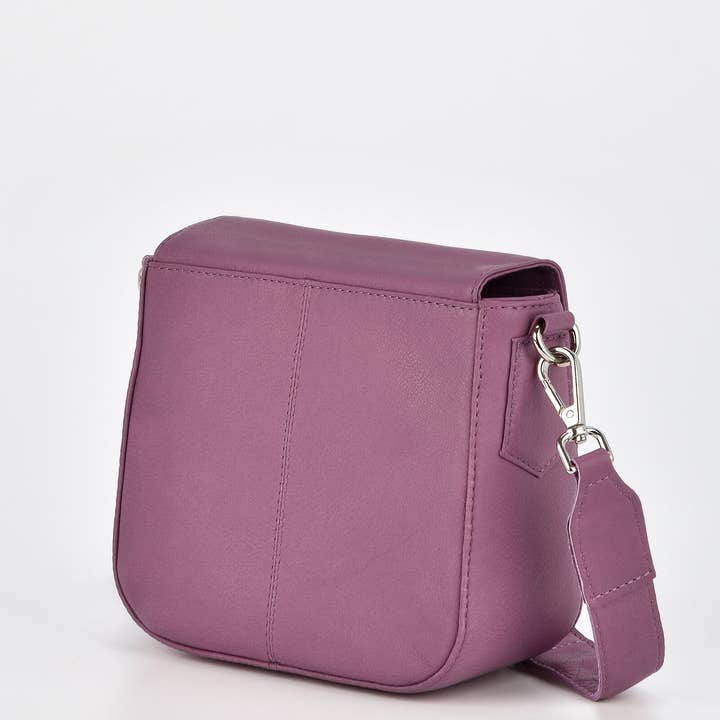 GABEE PRODUCTS - Wholesale Crossbody bag – Women's - Charlotte Leather Turnlock Closure Crossbody Bag8