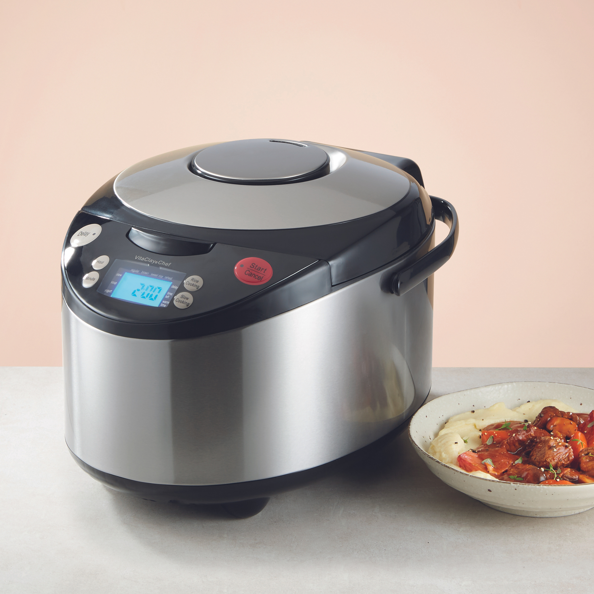 VitaClay - Wholesale Kitchen Appliance - VITACLAY 7-IN-1 SMART ORGANIC MULTI-COOKER VM7900 - A RICE COOKER, A SLOW COOKER, A DIGITAL STEAMER, PLUS A BONUS YOGURT MAKER8