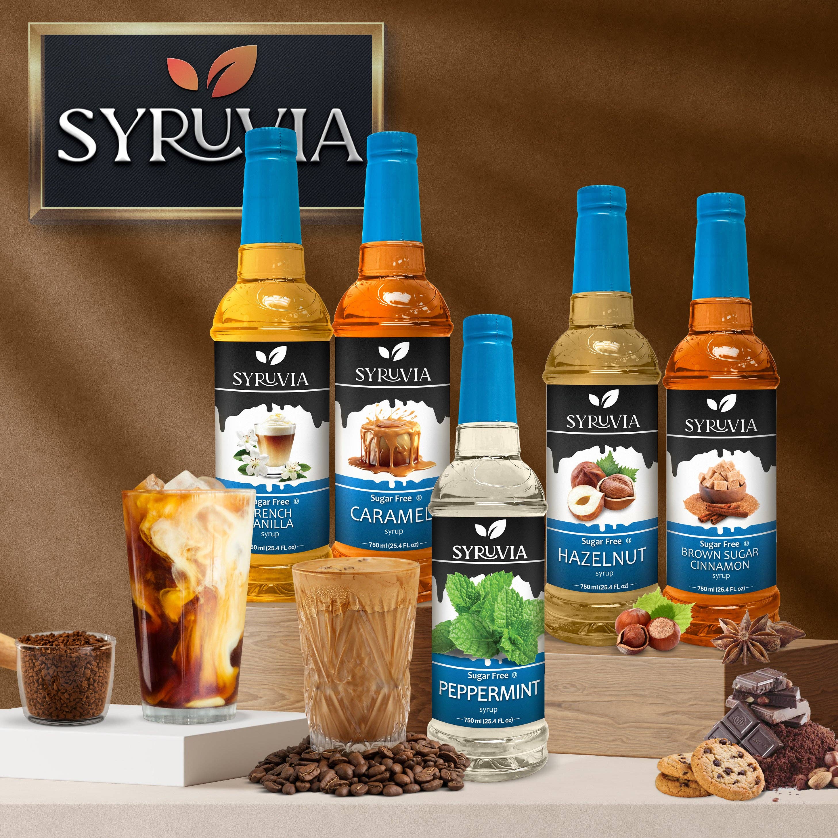 Syruvia - Vente Sirops aromatisés - Sirop de caramel sans sucre6