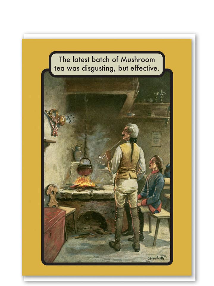 Roliga svampar vardagskort för wholesale av Objectables Publishing Limited