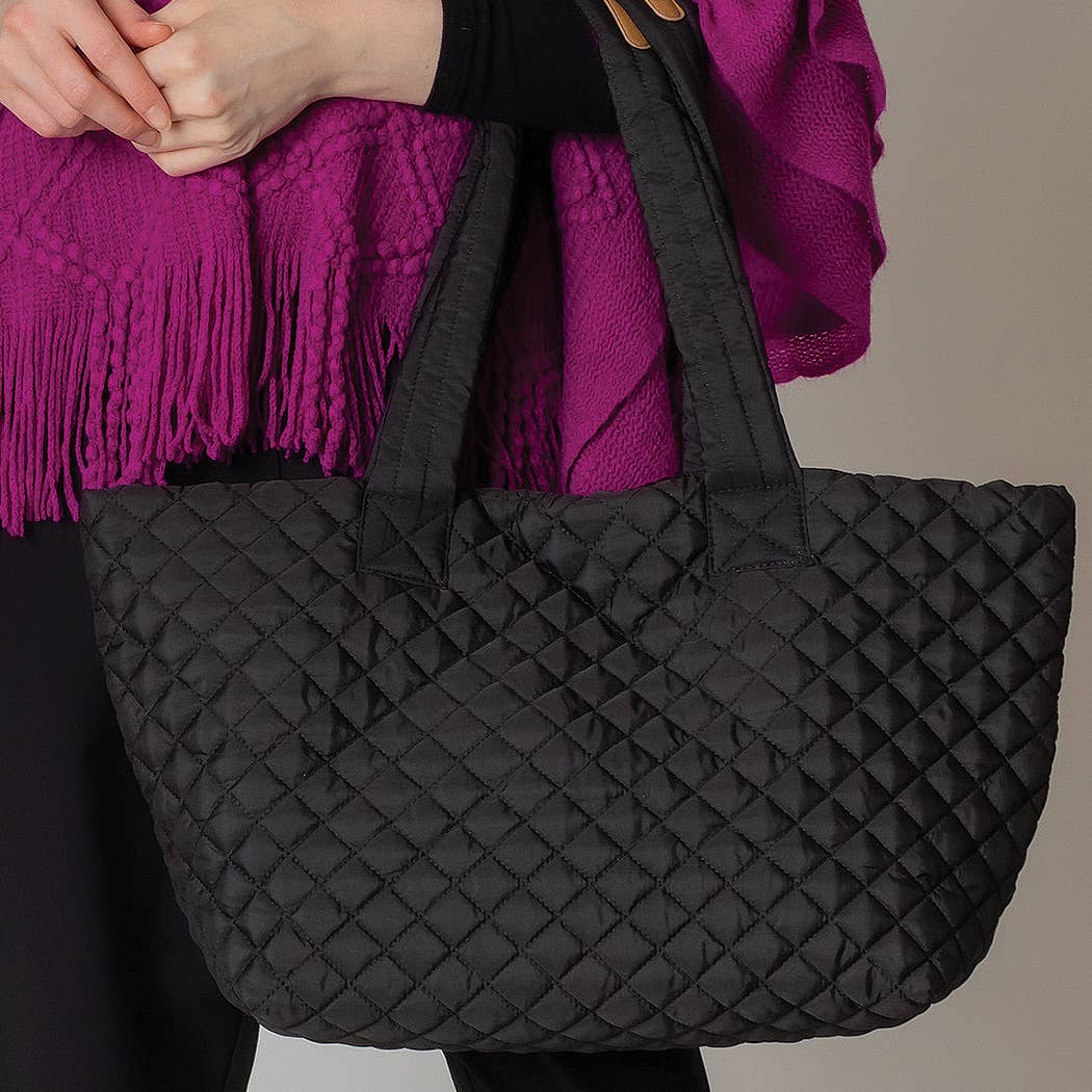 Fashion City - Vente Tote bag – femme - Sac fourre-tout matelassé rembourré6