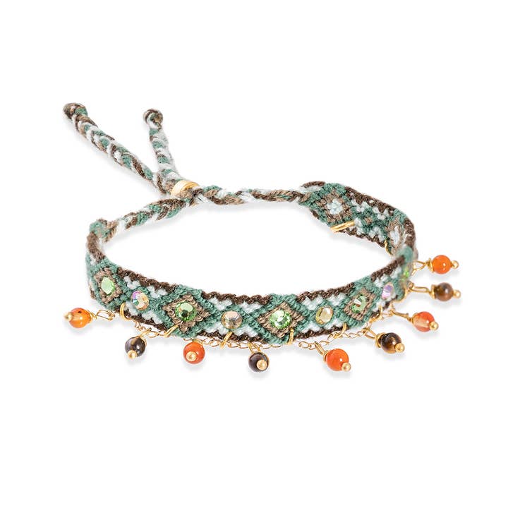 Free Spirit Stones Bracelet - Sierra Verde for wholesale by Castellano EO