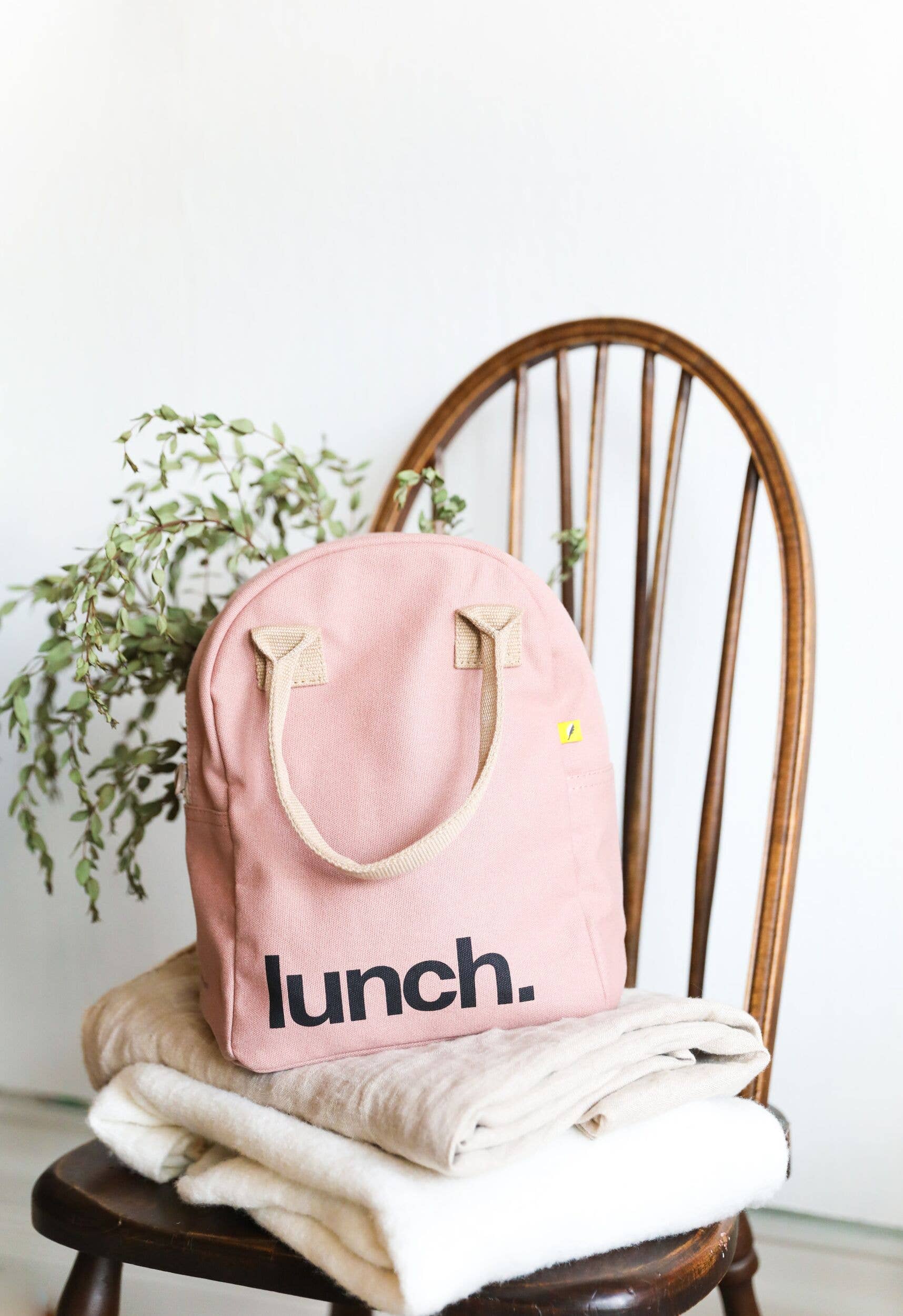 Eco warehouse - Wholesale Lunch Bag/Box - Kids - Fluf Bags Zipper Lunch Mauveroze5