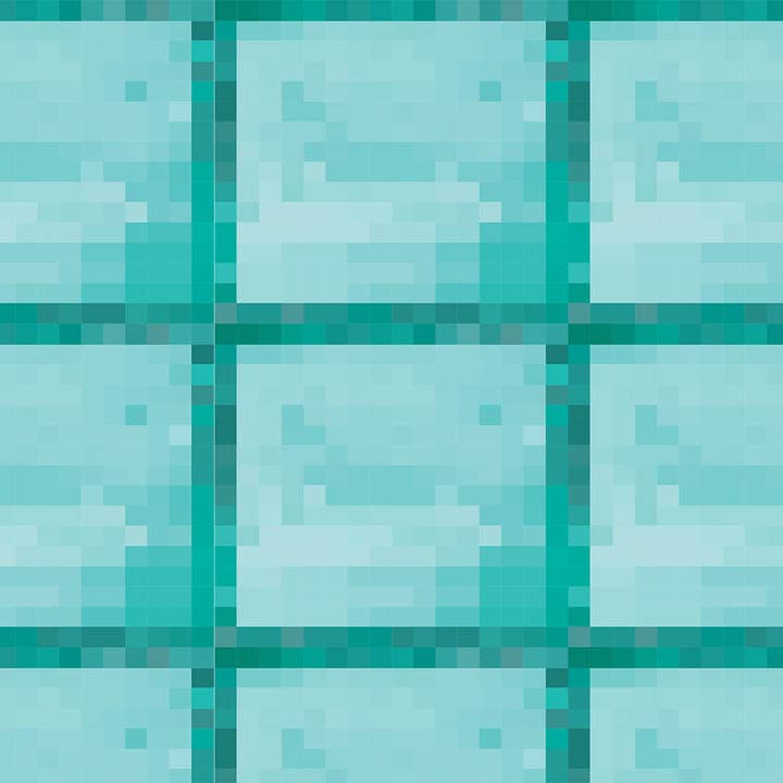 Play La Vie - Vendita all'ingrosso Rotoli di carta da regalo - Carta da regalo stile Pixel Miner Crafting (3 fogli)