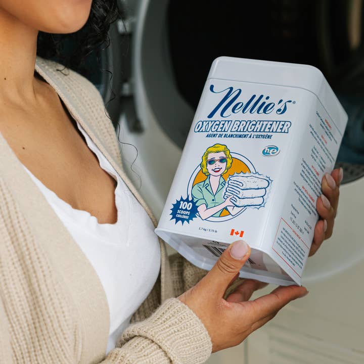 Nellie's Clean - Wholesale Laundry Detergent Powder/Pods - Oxygen Brightener (Laundry Booster) 250 Scoop Bucket