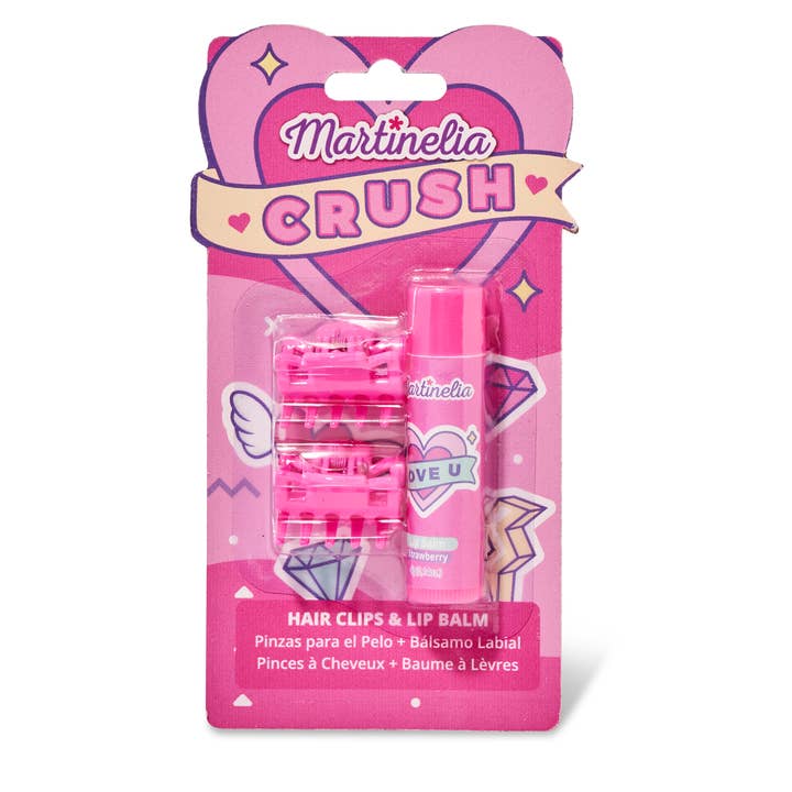 Toysmith - Wholesale Hair Accessories Set - Kids - Martinelia Crush Hair Clips & Lip Balm2