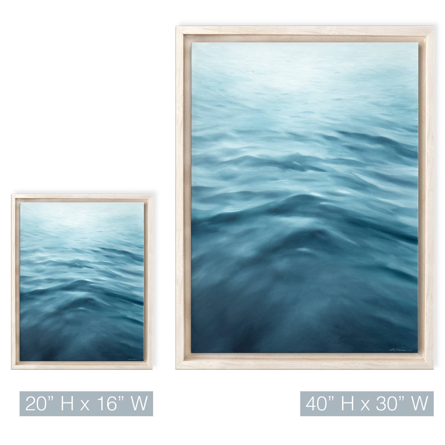 Ready2hangart, Inc. – wholesale Canvas art – Underwater Clouds XXI Modern Coastal Canvas Wall Art3