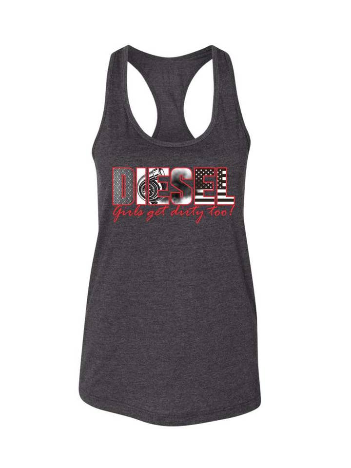Off Road Vixens Clothing Co. - Wholesale Tank Top - Women's - Diesel Girl Tank