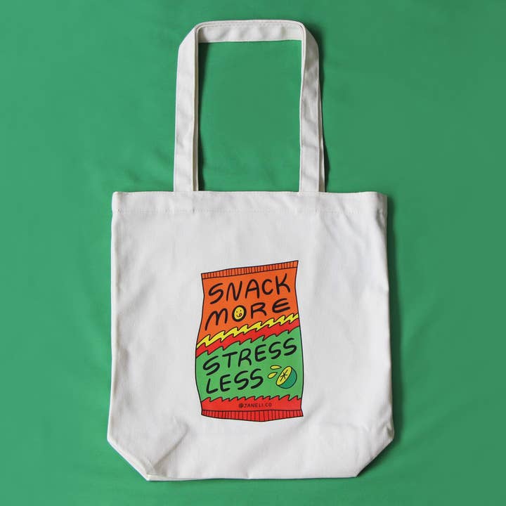Bolsa Snack More Stress Less para venta al por mayor de JaneLi.Co