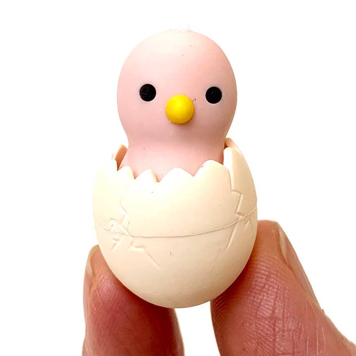 38242 Iwako Chicken Erasers-3 Colors for wholesale by BCmini