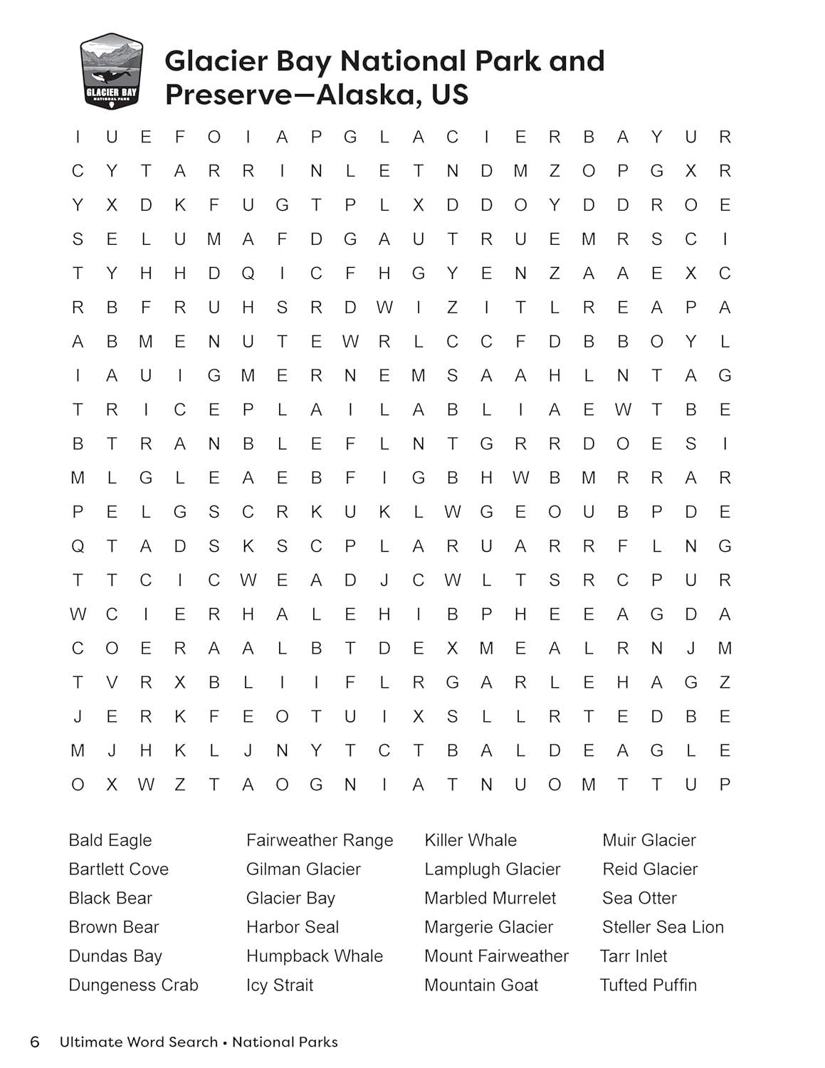 Fox Chapel Publishing - Wholesale Coloring & Activity Book - Adult - Ultimate Word Search National Parks -Large Print Puzzle Book2