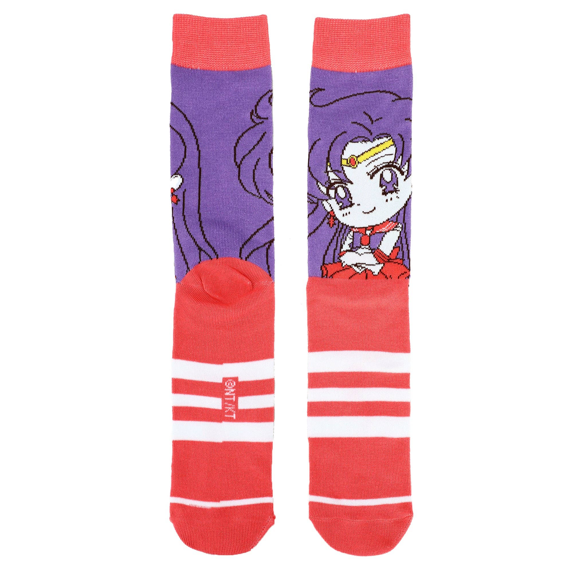Bioworld Merchandising - Wholesale Socks - Men's - Sailor Moon Crystal Characters Men's 5-Pack Crew Socks3