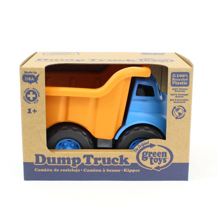 Green Toys - Wholesale Toy Car/Truck - Kids - Dump Truck - Blue/Orange