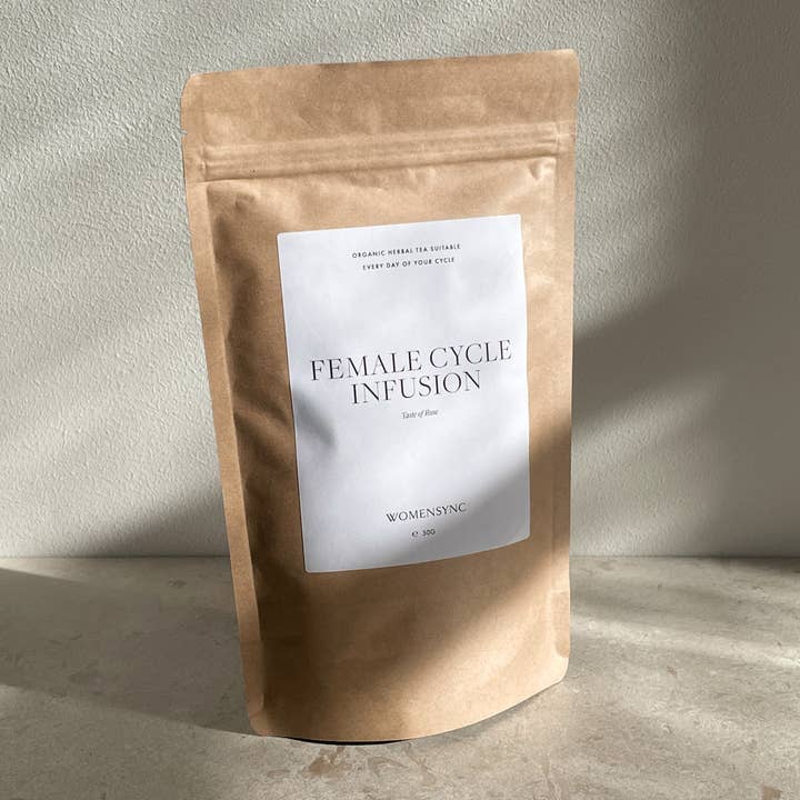 Kvindelige cyklus infusion 50g for engroshandel hos Womensync