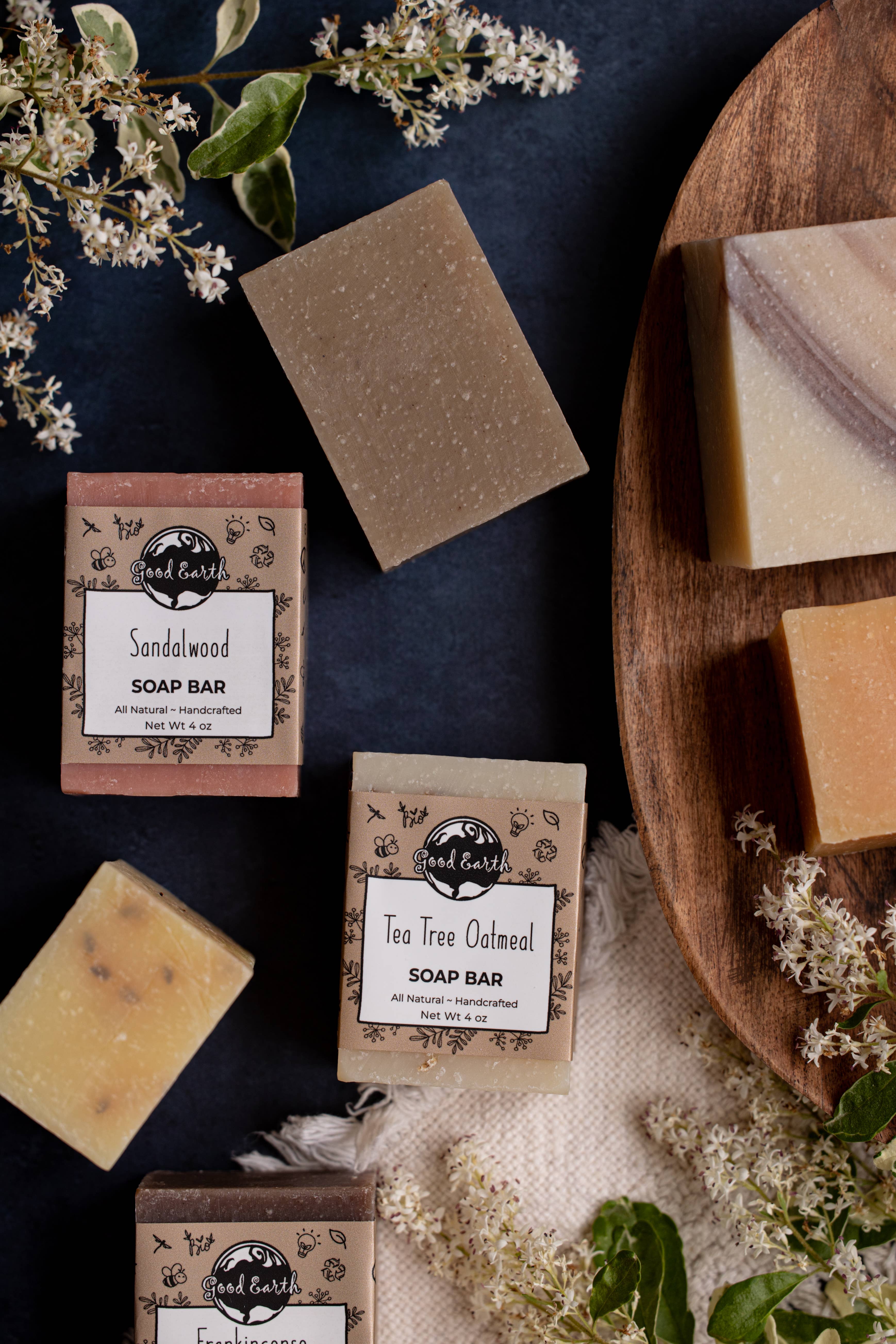 Good Earth Soap - Wholesale Bar Soap - Bar Soap - Tea Tree Oatmeal 2