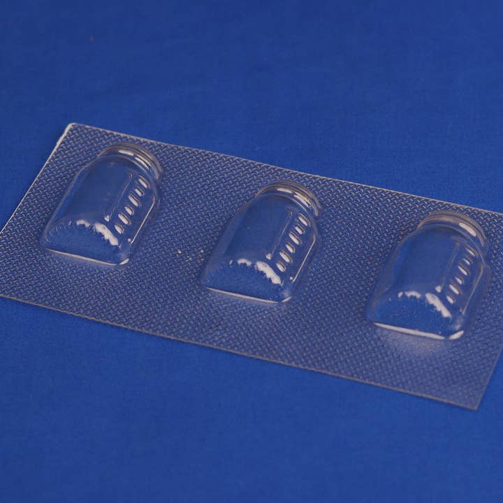 EcoJarz - Wholesale Chocolate/Candy Mold - Three small mason jar molds2