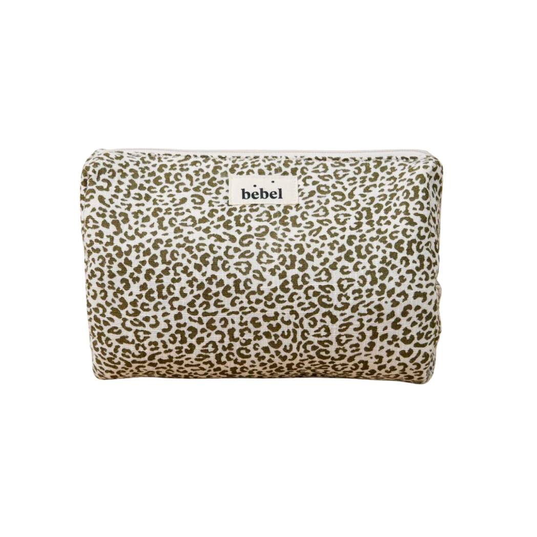 bebel - Wholesale Toiletry Bag - Women's - Leopard Kit0