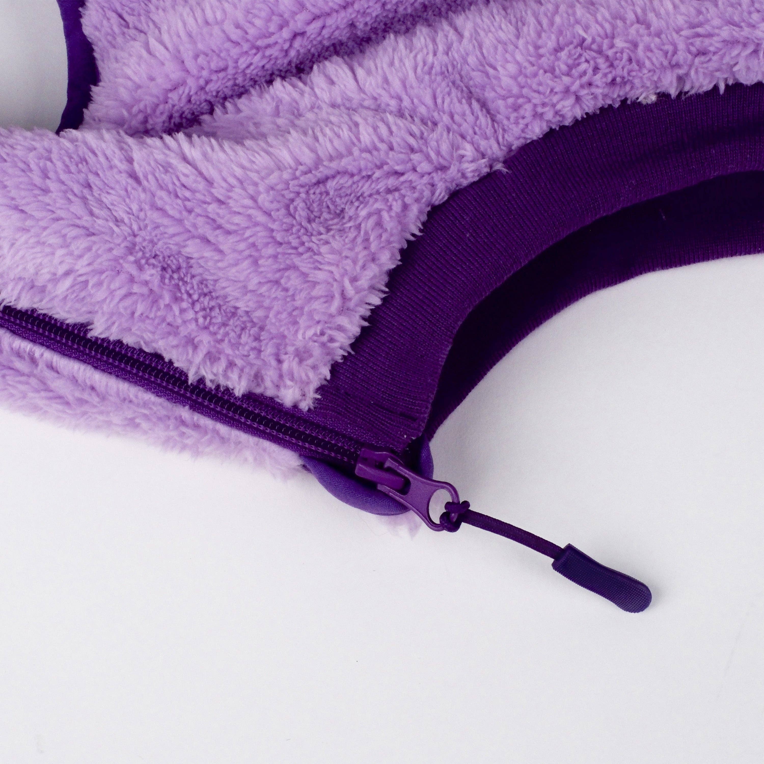 Barc London – colete - Cão por atacado – Colete para Cachorro de Sherpa Lilás | Fleece Confortável4