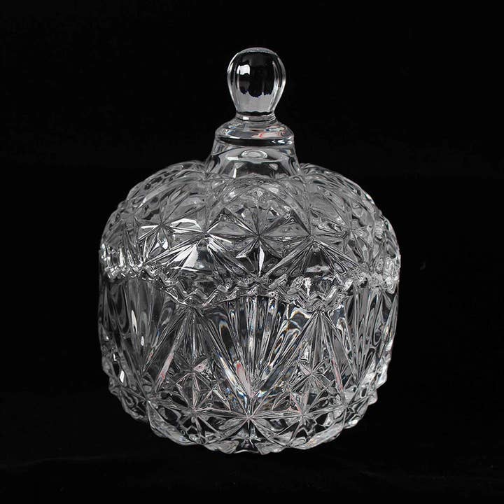 Portofino International Trading, USA - Wholesale Apothecary Jar - Crystal Candy Jar