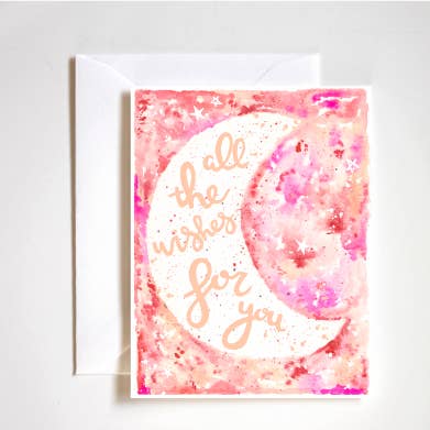 Geburtstagskarte „All The Wishes For Of für den Großhandel von Stephanie Tara Stationery